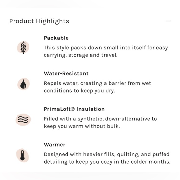 Free People FP Movement x Hatch Pippa Packable Puffer Black XS NWT Maternity - Picture 7 of 9